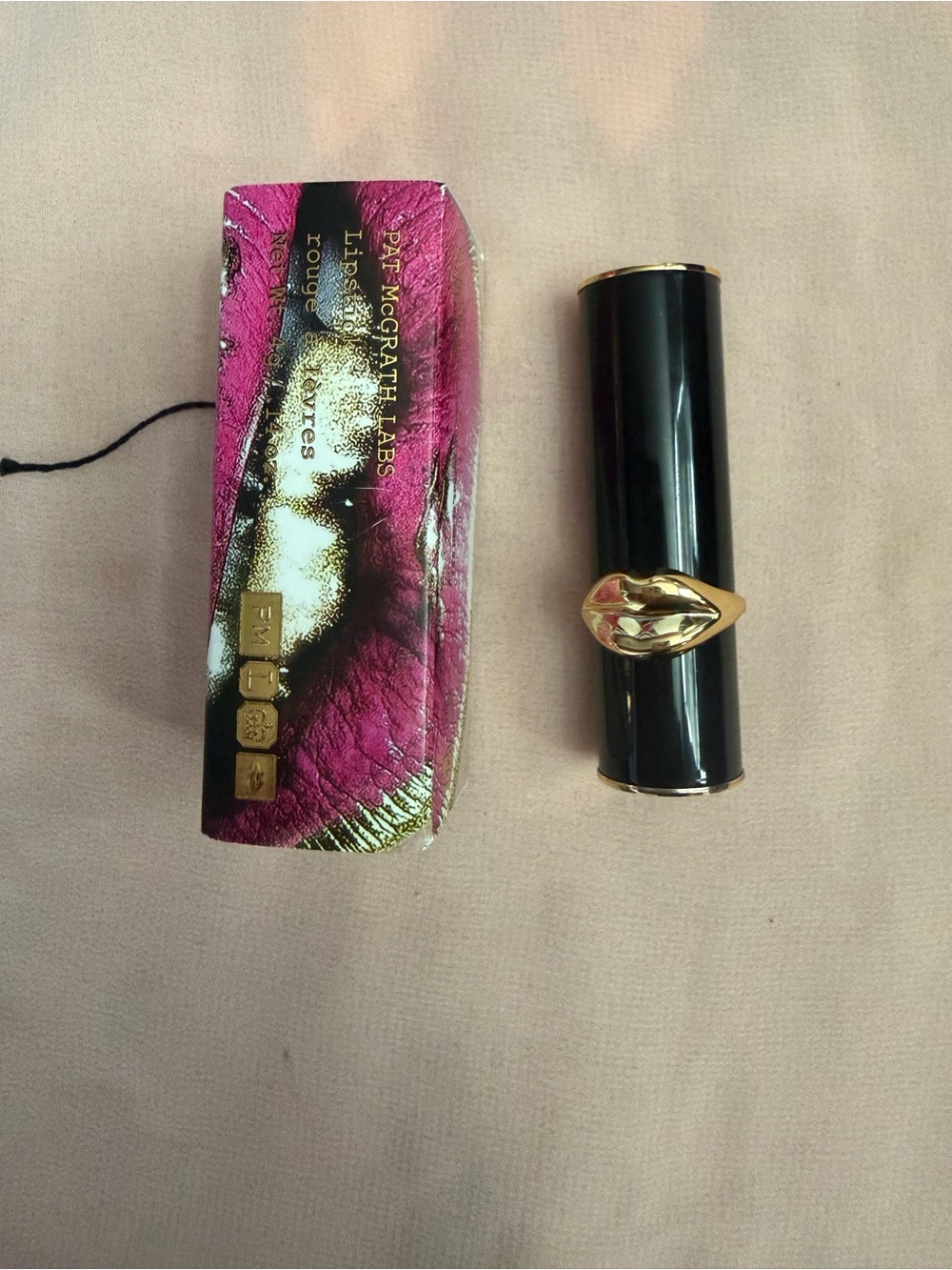 PAT McGRATH Labs Luxetrance 413 lipstick shade pink ultraness